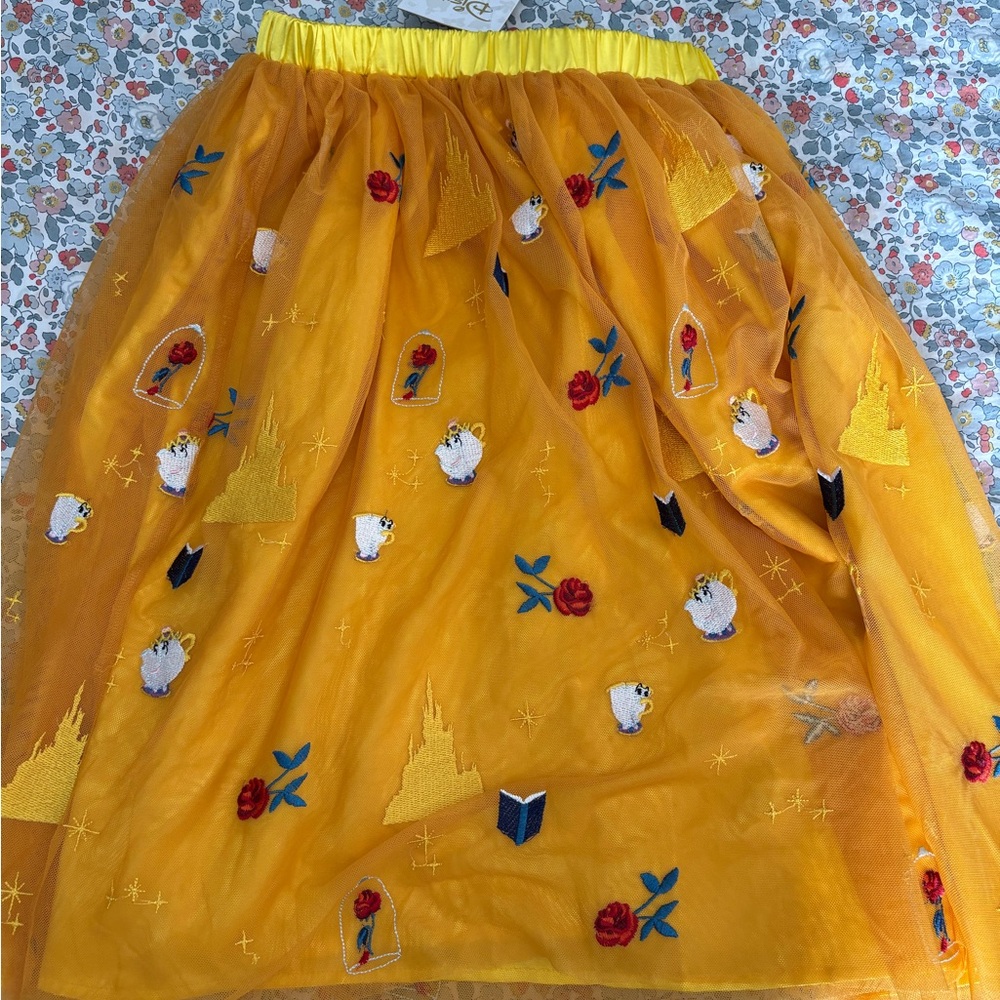 Hanna Andersson Disney Princess  Embroidered Tulle Skirts Set - Picture 8 of 9